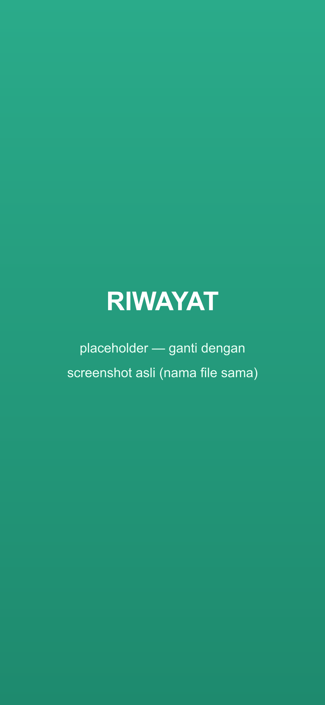 Riwayat transaksi berhasil di aplikasi Hayapulsa